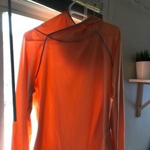 Patagonia sherbet orange pullover